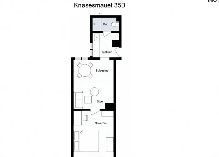 Apartment Bo I Bergens Eldste Smau Pa Nostet - Sentralt Og Rolig *